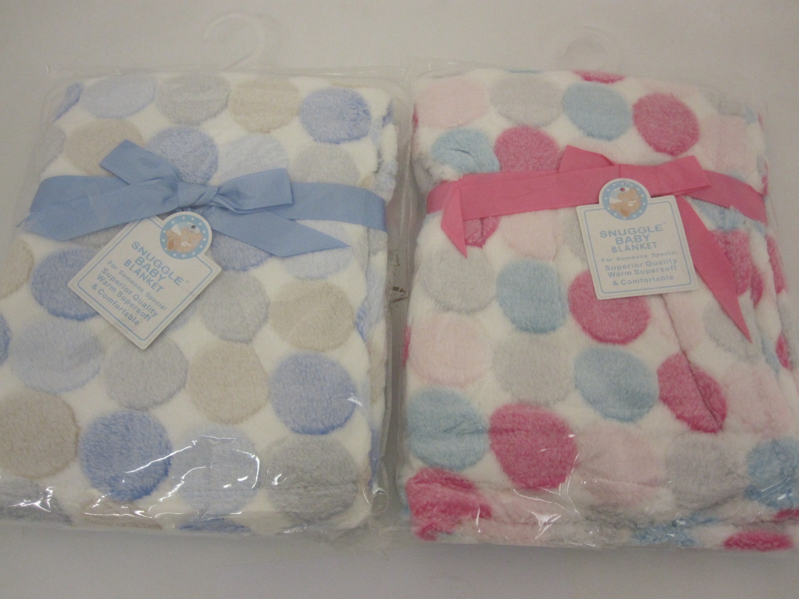 Baby Fleece Wrap With Circle Pattern