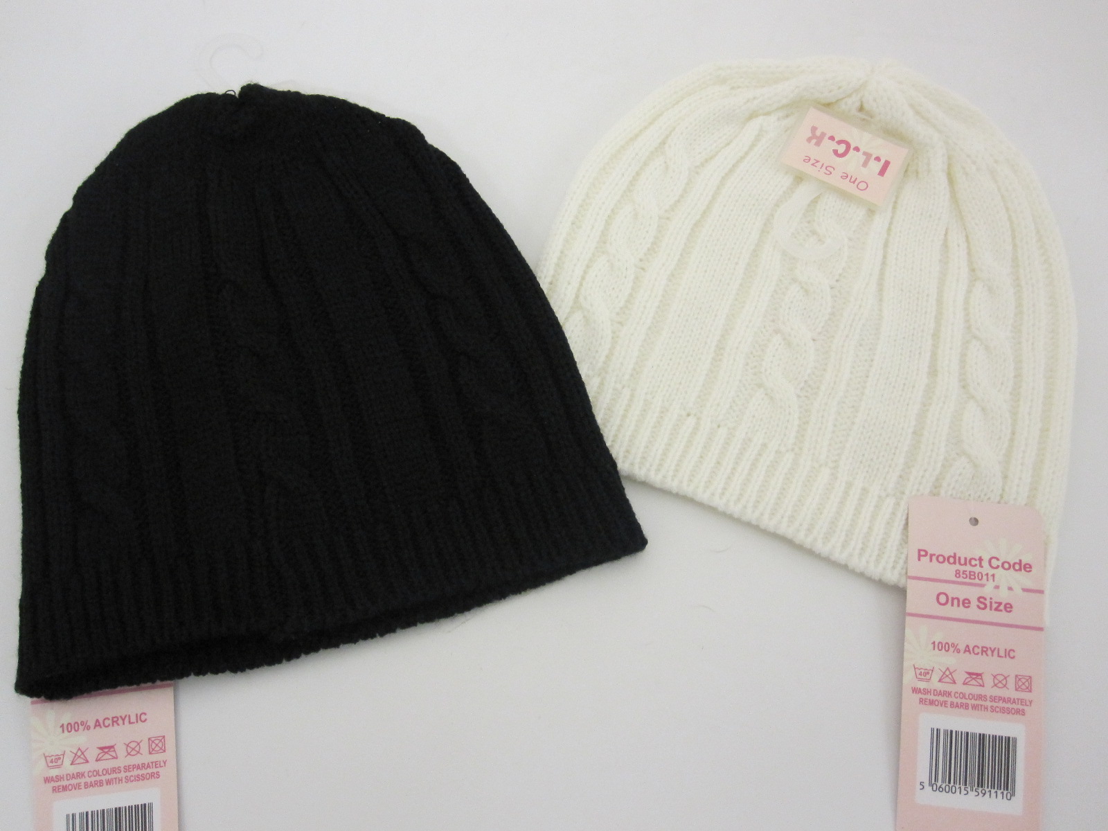 Boys Plain Knitted Hats