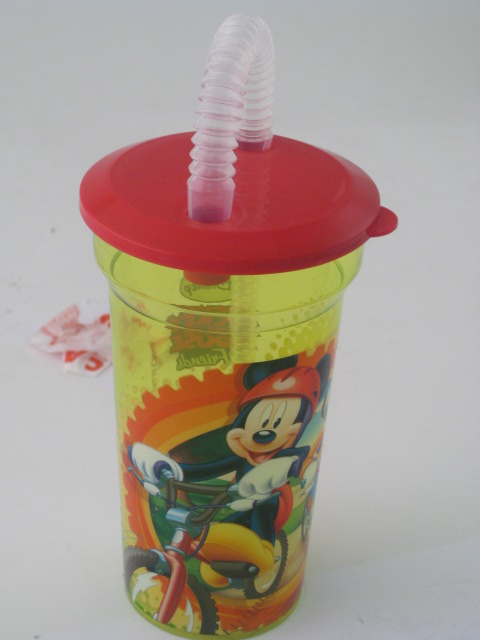 Mickey Mouse Straw Bottle