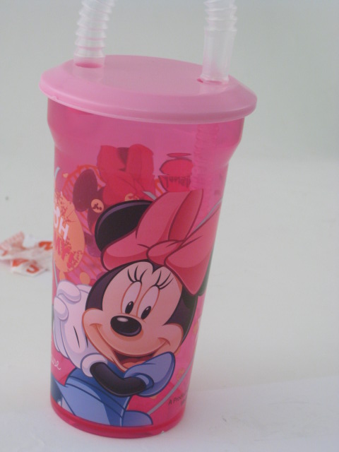 Minnie Mouse Straw Bottle