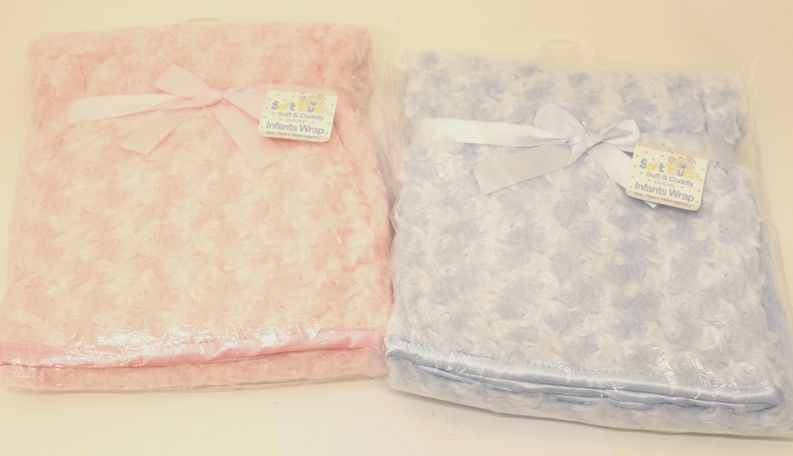 Baby Rose Fleece Wrap