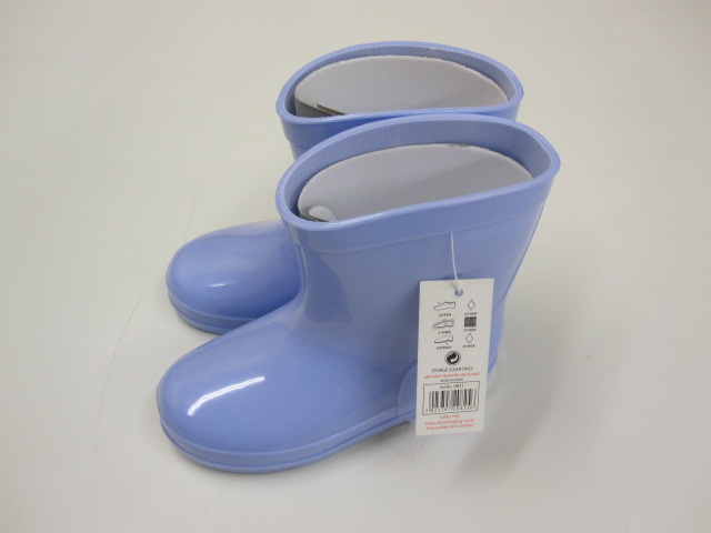 Baby Blue Wellington Boots