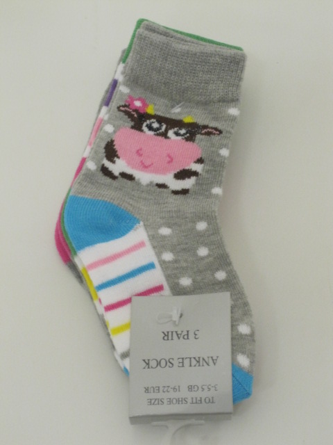 Baby Assorted Socks Cow