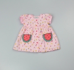 AOP Dress Lined Watermelons