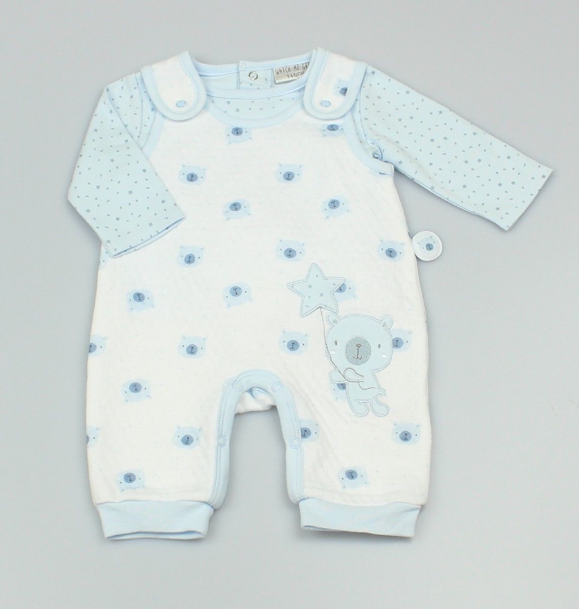 2pc Set - Baby Supersoft Dungaree