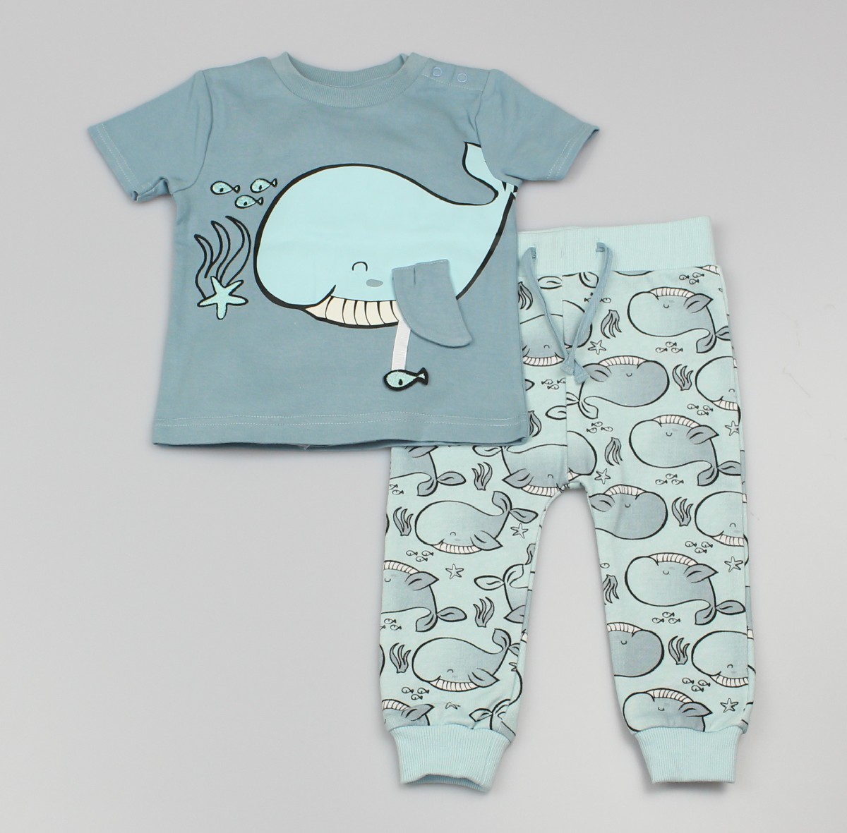 Jogging Set T-Shirt + Jogger Whale