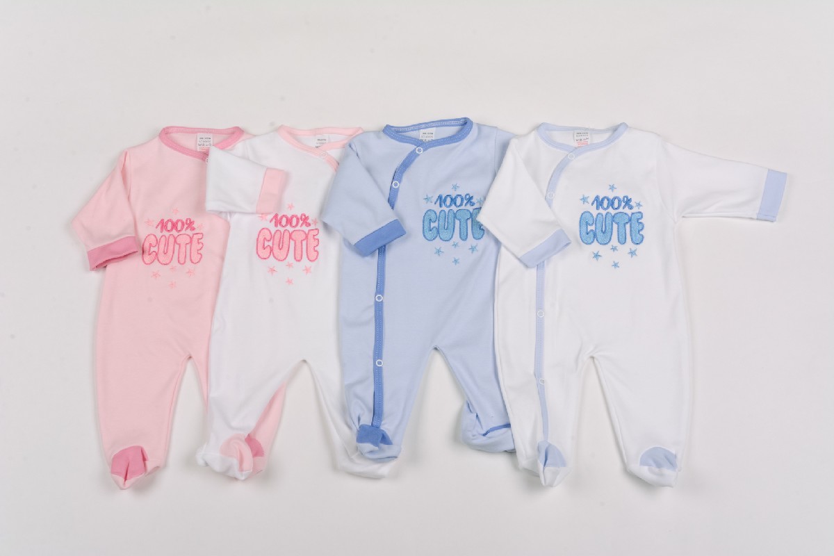 Interlock Sleepsuit 100% Cute