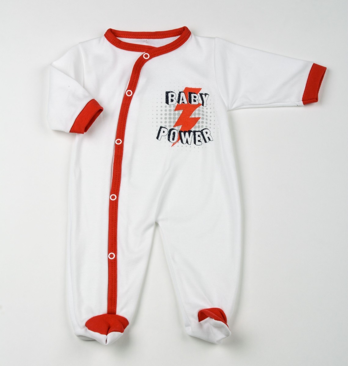 Interlock Sleepsuit Baby Power