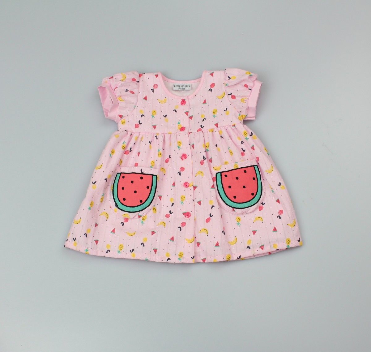 AOP Dress Lined Watermelons