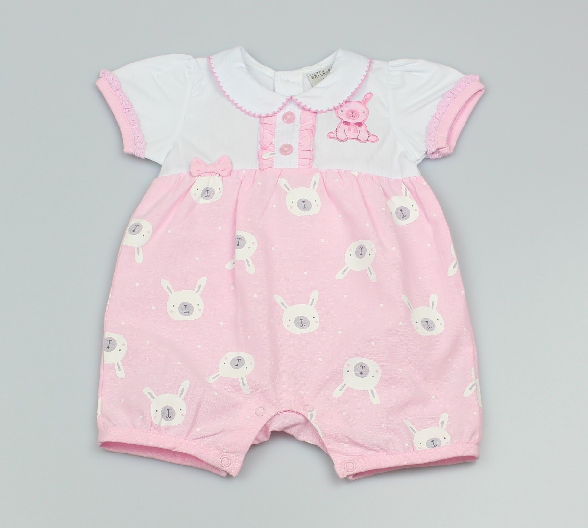 Girls Romper Bunny